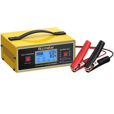 ALLmeter 8 Volt Battery Charger for Golf Cart,0-14A Car Battery... 