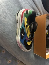PUMA RS-Fast Jr International Flags 381529-01 SIZE 7C Excellent Condition