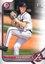 2022 Bowman Draft #BD-145 Owen Murphy BRAVES