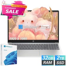   HP Laptop 15.6"FHD Touch - Intel Core i3-N305 8cores - UPTO 32GB RAM 2TB SSD