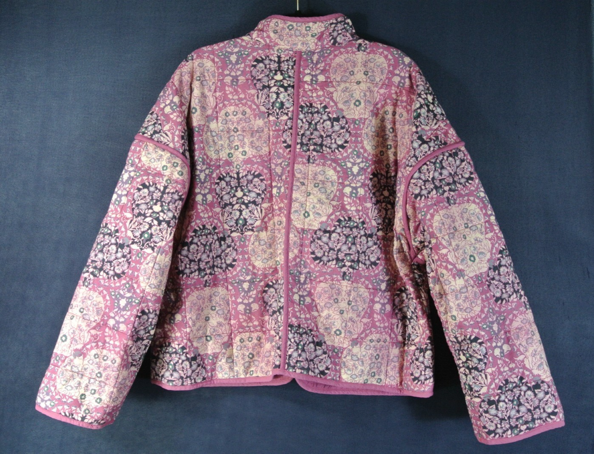 NEW, Free People Chloe Print Jacket in Sweethearts Combo Size L