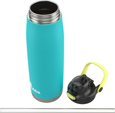 Bubba Radiant Stainless Steel Push Butn Chug Lid 24 oz Water Bottle Scuba
