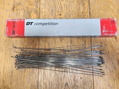 DT Competition 296 mm 1,8/1,6 Silber Speichen Box mit 55 portofrei 