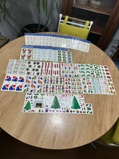 Mrs. Grossman's Christmas Sticker Lot Vintage Rare  Large Selection 90s -2007