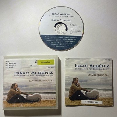 RUSSELL DAVID: Spanish Music Albeniz CLASSICAL GUITARAll CD