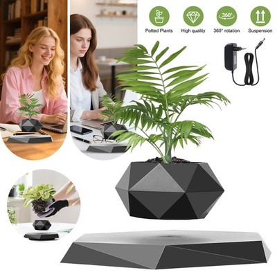 Floating Magnetic Levitating Flower Pot Bonsai Air Plant Pot Planter Potted