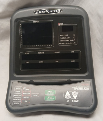 VIsion Fitness Console For Elliptical And Recumbent Bike