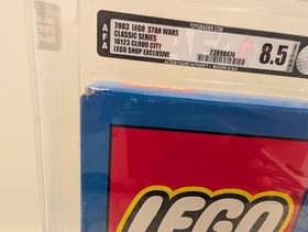 LEGO Star Wars Cloud City 10123 AFA 8.5 Factory Sealed New Graded Not CAS Grail