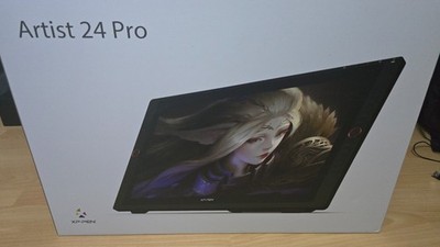 XP-PEN Artist 24 Pro Grafiktablett 23,8 Zoll 2K QHD - OVP + Zubehör - WIE NEU