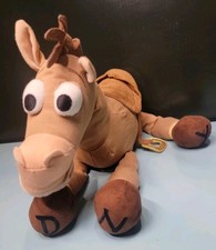 Disney Store Toy Story's Woody's Horse Bullseye Plush Stuffed ANDY FEET Pixar