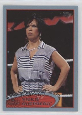2012 Topps WWE Blue Vickie Guerrero #55 1j8