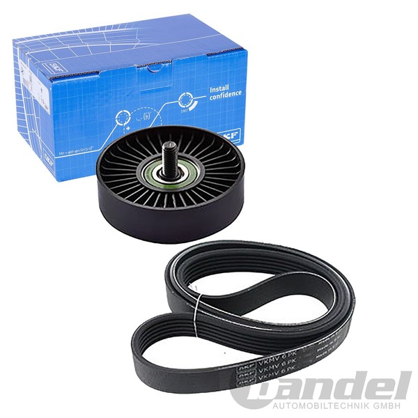 SKF KEILRIPPENRIEMEN-SATZ Passend FüR Hyundai Accent Elantra I20 I30 IX20 IX35-image