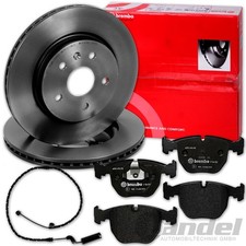 brembo BREMSSCHEIBEN 332mm + BELÄGE VORNE passend für BMW X3 E83 3.0sd 35d