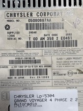 Autoradio Chrysler VOYAGER