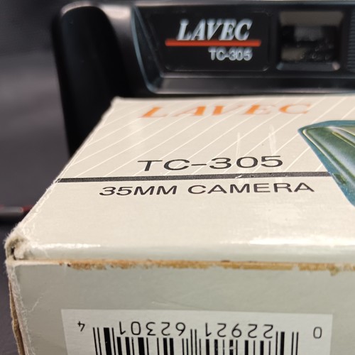 Vintage LAVEC TC-305 analoge Kleinbildkamera mit Box – ungetestet – Retro Point & Shoot - Bild 7 von 7