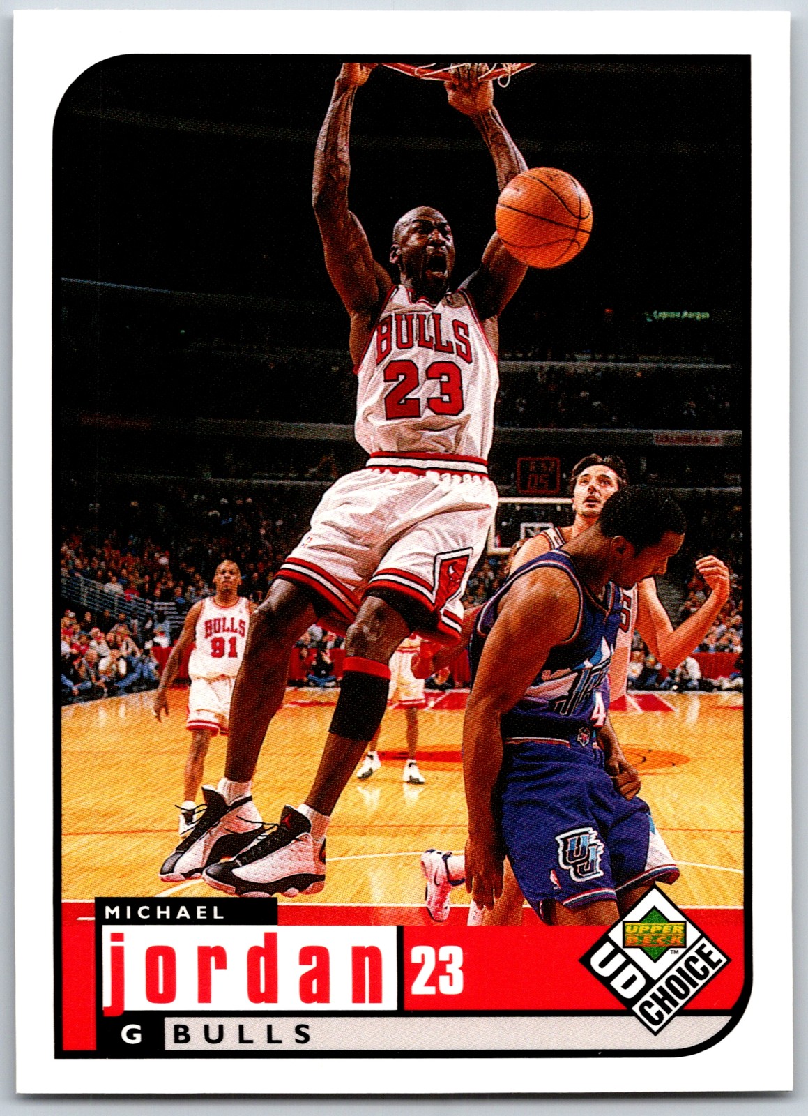 1998-99 UD Choice #23 Michael Jordan 3506