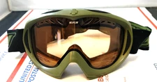 SPY Optic Youth Size Snow Goggles Olive Drab Green OD Snowboard Ski Jr Junior