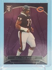 2024 Panini Totally Certified William Perry #189 Chicago Bears Mirror Purple 