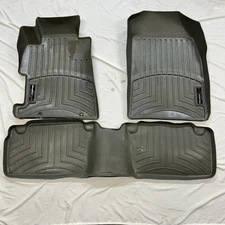06-11 Honda Civic WeatherTech Floor mats rubber FRONT & REAR set left right GRAY