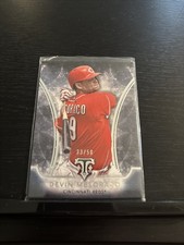 DEVIN MESORACO 2015 Topps Triple Threads ONYX ~ Reds ~ #'d /50