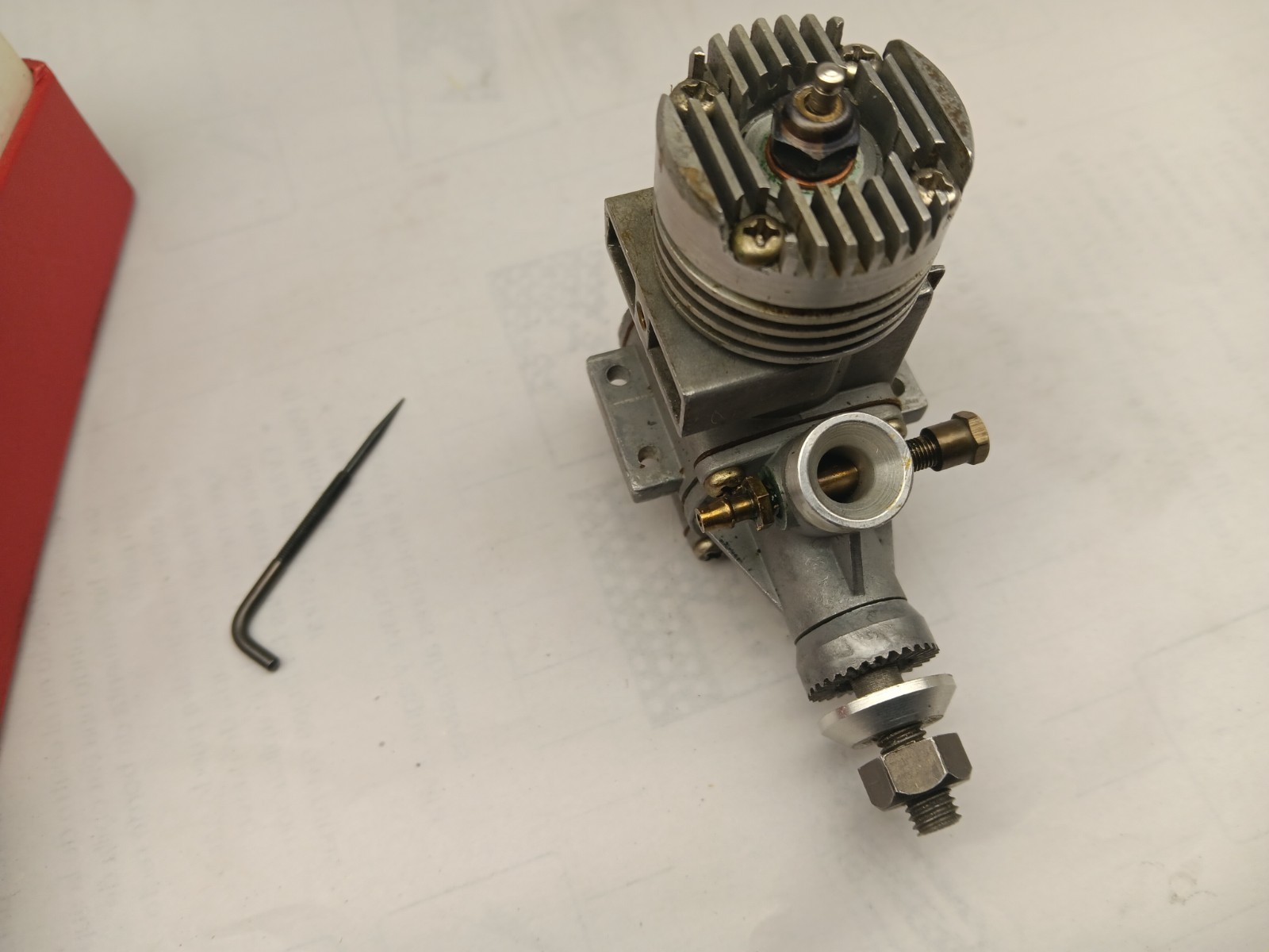 RARE UEDA .15 C/L COUGAR R/C MODEL AIRPLANE ENGINE FROM JAPAN thumbnail 11