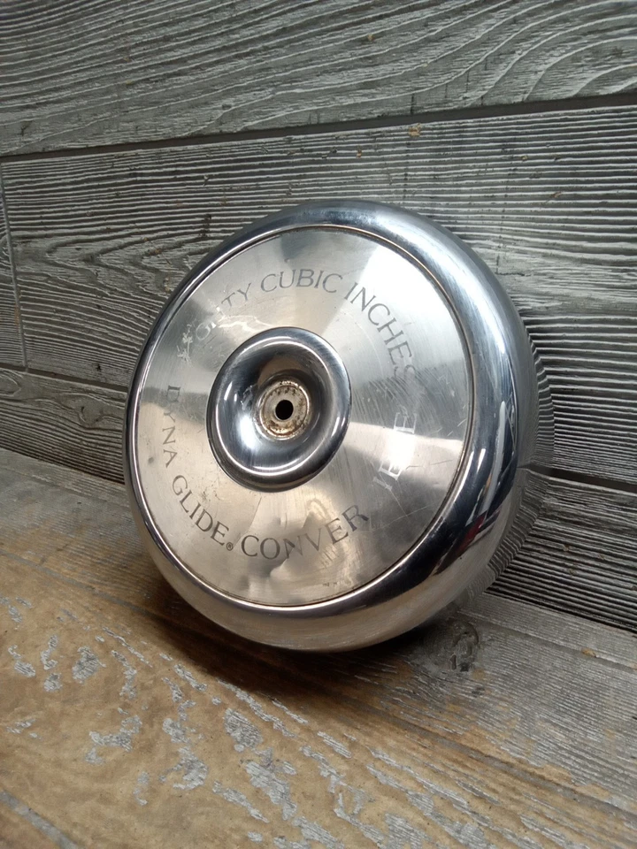 Cubierta de filtro de aire Harley Davidson Dyna Glide de ochenta pulgadas cúbicas Foto 3 de 4