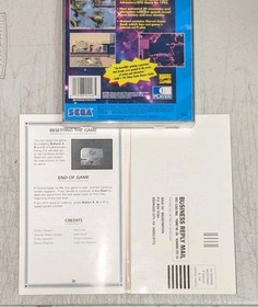 Flashback: The Quest for Identity (Sega CD, 1993) CIB w/ manual, Reg Card