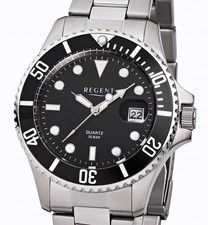 Sportliche Regent Steel F-371 Taucheruhr - 30 BAR WR - UVP* 99,00 EUR NEU!
