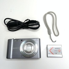 SONY Cyber-shot DSC-W810 Silver Tested Working With Battery From Japan