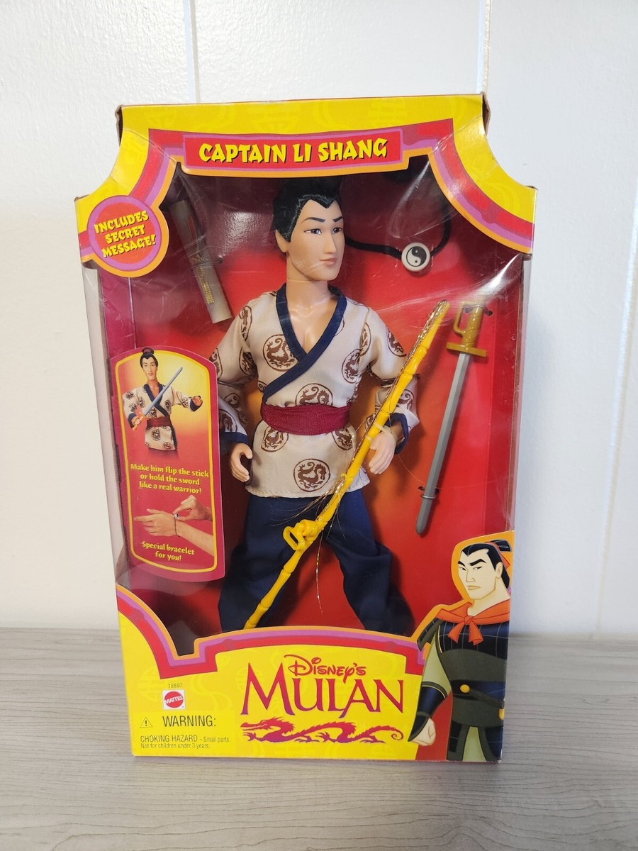 Disney Classics Mulan Captain Li Shang Doll