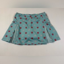 Turtles and Tees girls XL 14-16 golf skirt with shorts green bin Z