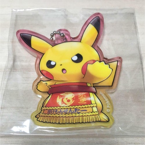 ¡Nuevo!! Llavero acrílico Pikachu Sumo Pokemon Center Tokyo DX Limitado de Japón - Imagen 8 de 12