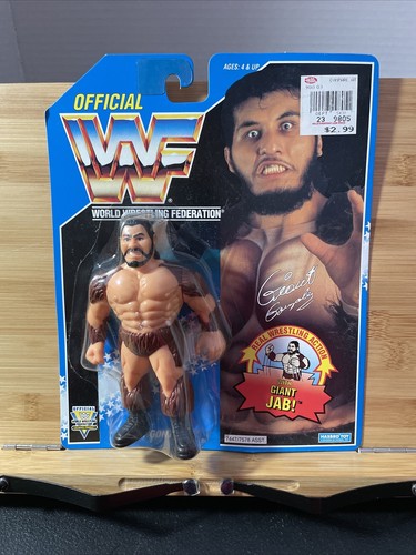 WWF Giant Gonzalez Moc Hasbro World Wrestling Fede...