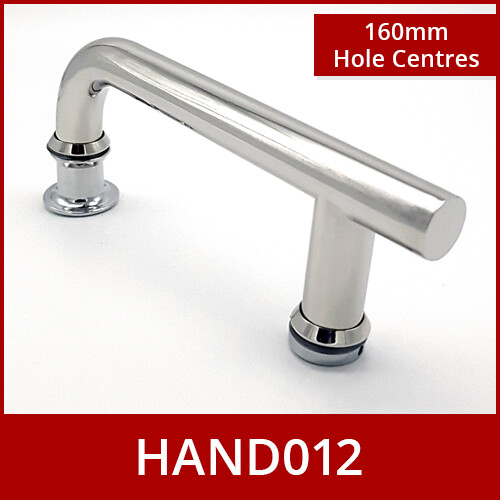 Chrome Shower Door Handles or Knobs | For Shower Enclosures | Various Sizes - Picture 16 of 37