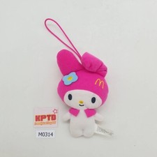My Melody M314 Sanrio McDonald's 2013 Strap Plush 4.5" Stuffed Toy Doll Japan