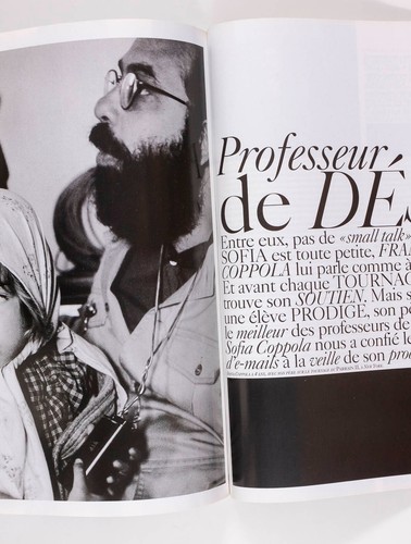 SOFIA COPPOLA guest editor KIRSTEN DUNST Francis Ford PARIS VOGUE December 2004 - Picture 11 of 13