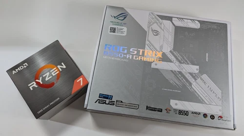 Gaming Bundle ASUS ROG Strix B5500-A Gaming Motherboard and AMD Ryzen 7 5700X