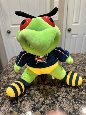 NHL Hockey Columbus Blue Jackets STINGER 00 Mascot Plush Figure 14