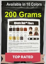 Hair Building Fiber 200g Refill Black Brown Blond Gray White Auburn Top Grade