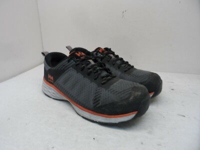 Helly Hansen Women's Aluminum Toe SP Athletic Safety Shoes Grey/Orange Size 9M
