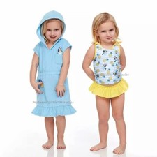 Disney BLUEY Swimsuit Toddler Girls 3 Piece Tankini Set Cover Up Size 18M 2 4 5