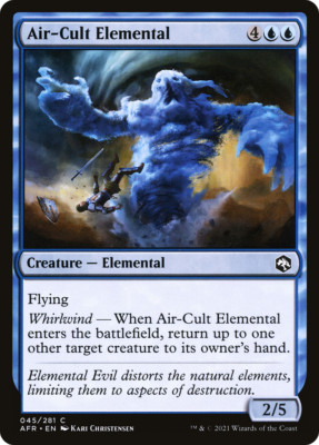 x4 Air-Cult Elemental AFR MTG 45/281 COMMON M/NM 4x