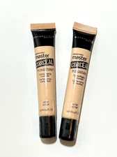 Lot of 2 Maybelline New York Face Studio Master Conceal Concealer Makeup 10 Fair