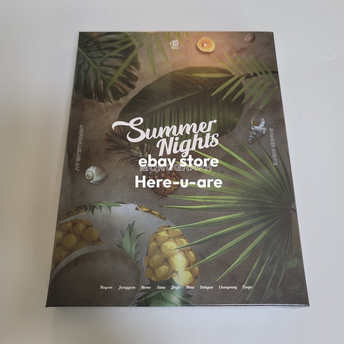 TWICE Summer Nights Monograph Photobook SEALED NEW all pack