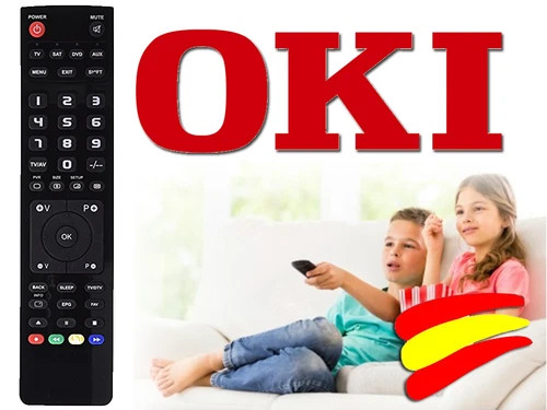 Mando de reemplazo para TV OKI B 32 F LED 1 - Imagen 1 de 1