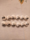 GENE AUTRY VINTAGE MARBLES / 12 MARBLES SET — photo 1