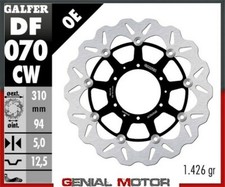 Galfer Disco Freno Anteriore Wave 310X5mm Honda Cbr 1000 Rr Fireblade 2004>2005