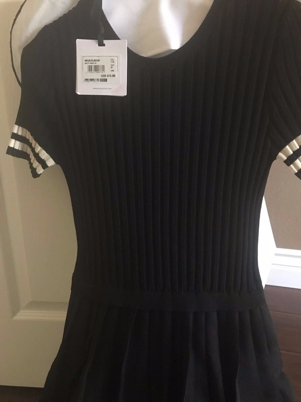 Abito a maglia rosso Valentino nuovo con etichette taglia M al dettaglio $675