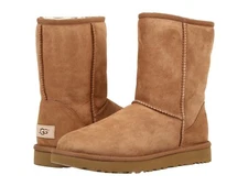Women UGG Classic Short II Boot 1016223 Chestnut Twinface 100% Original New