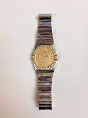 Women's OMEGA Constellation 1448 Diamond Bezel with 18k gold/ss